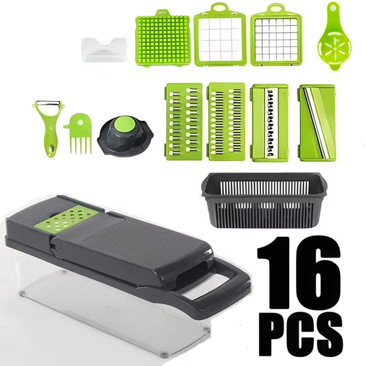 Multifunctional Portable Vegetable Cutter and Slicer for Fruits and Vegetables