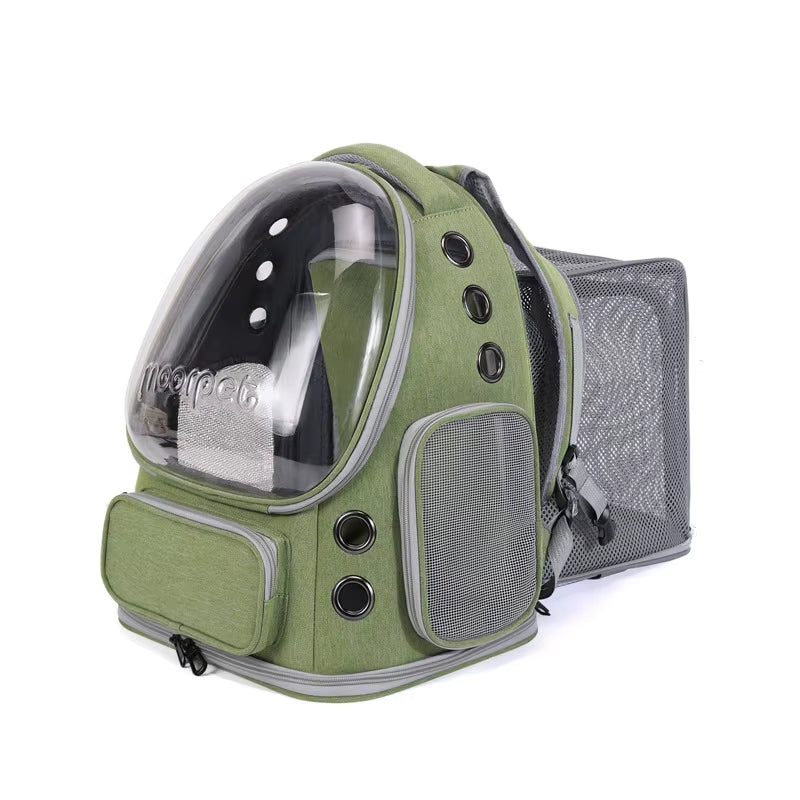 Cat Bag Pet Bags Go Out Portable Portable Backpack Breathable Expandable Large Capacity Universal Cat Bag for All Seasons