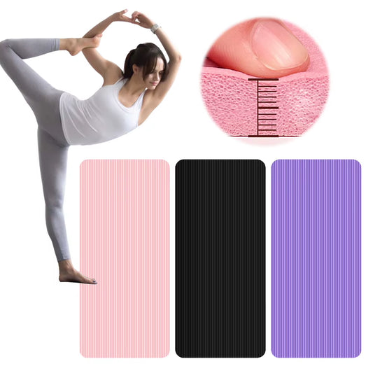 Yoga Mat Non Slip Exercise Mat 10Mm Thick Solid Color Fitness Mat 72X23.8In Yoga Workout Mat Multi-Function for Home Gym